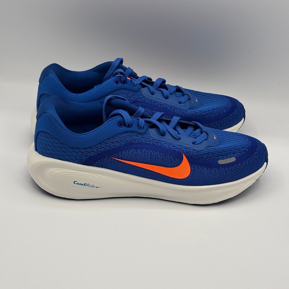 Nike Stellar Ride Shoes Youth Size 5Y Blue Orange Running HQ3266-400
